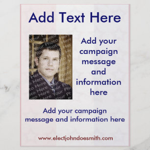 Election Campaign Flyer Template