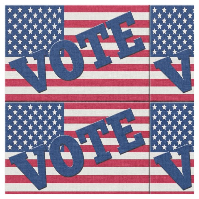 Election day fabric, for sale ! fabric (Close Up)