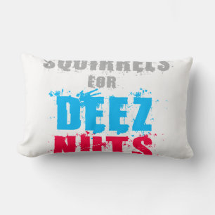 Elections 2016 - Squirrels For Deez Nuts Lumbar Cushion