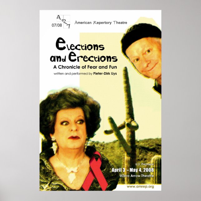 ELECTIONS & ERECTIONS POSTER (Front)