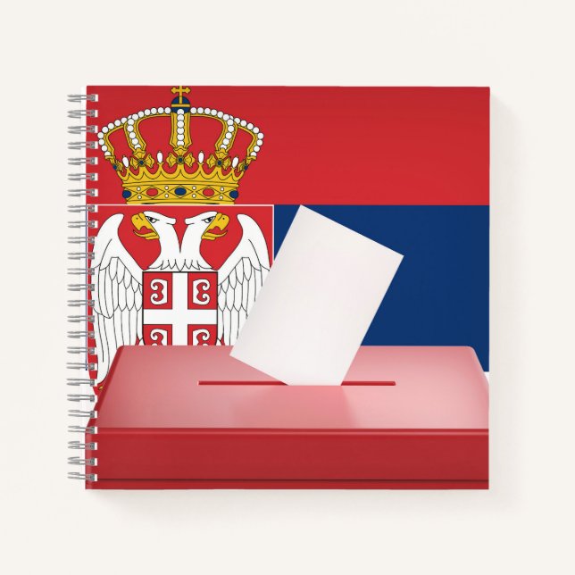 Elections in Serbia Notebook (Front)