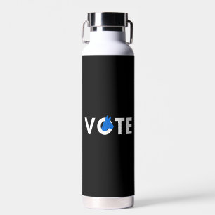 Elections - Vote Democrat II Water Bottle