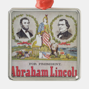 Electoral campaign poster for the Union Metal Tree Decoration