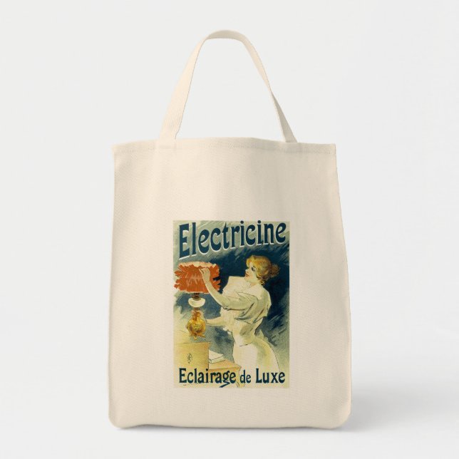 Electracine Luxury Lighting Tote Bag (Front)