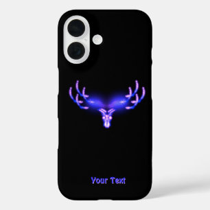 Electric Antlers iPhone 16 Case