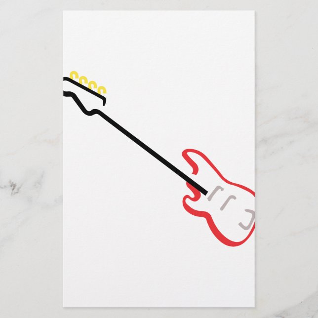 Electric Bass Guitar (Front)