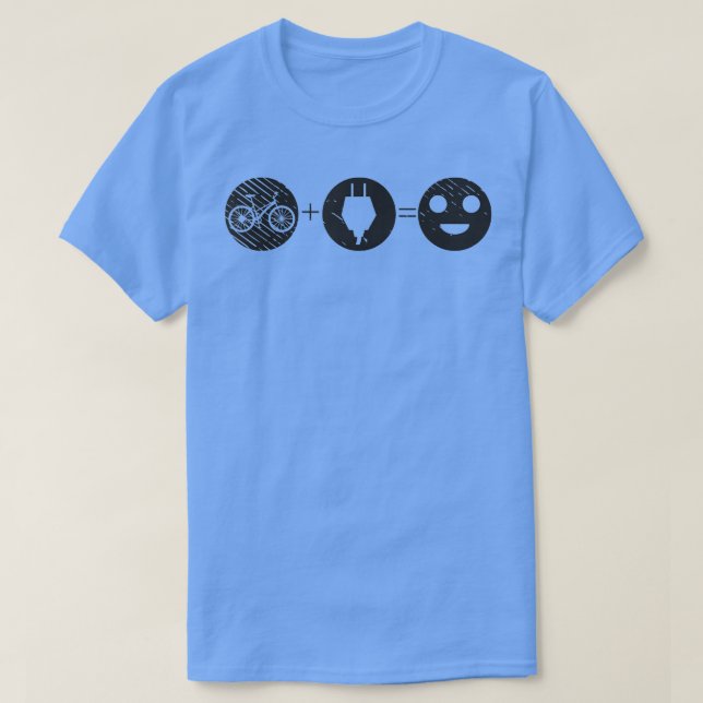 Electric Bike Cycling Bike Bycicle E Bike Ebike Bi T-Shirt (Design Front)