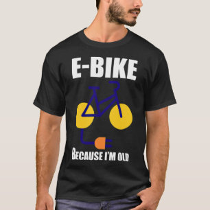 Electric bike rider big bike T-Shirt