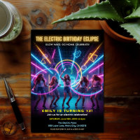 Electric Birthday Neon Glow Party