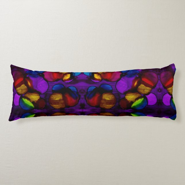 Electric Bloom Body Cushion (Front)