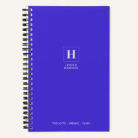 Electric Blue Classic Monogram