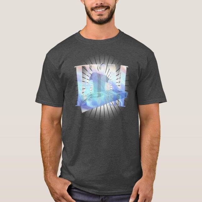 ELECTRIC BLUE EDM T-Shirt (Front)