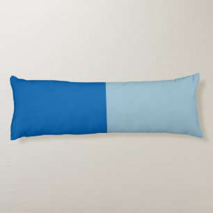 Electric Blue Lemonade and Aquamarine Duo Tone Body Cushion