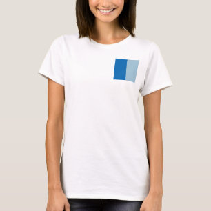 Electric Blue Lemonade and Aquamarine Duo Tone T-Shirt