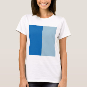 Electric Blue Lemonade and Aquamarine Duo Tone T-Shirt