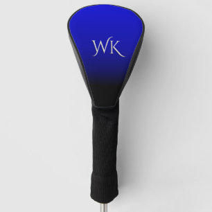 Electric Blue Personalised Golf Head Cover