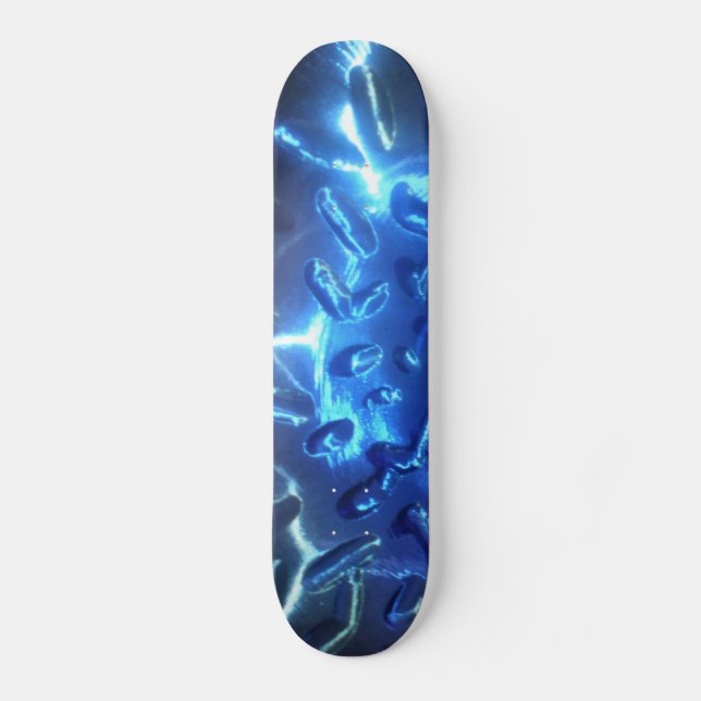 Electric Blue Skateboard (Front)