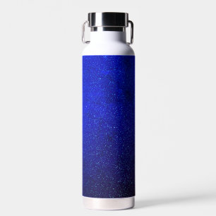 Electric Blue Speckled Water Bottle