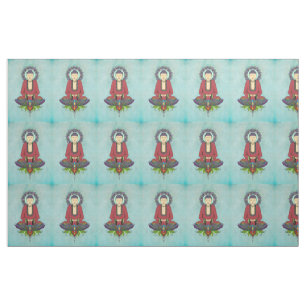Electric Buddha Customisable Fabric
