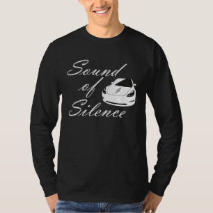 Electric car sound of silence energy turn T-Shirt