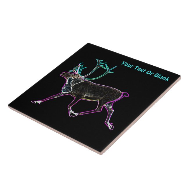 Electric Caribou Tile (Side)