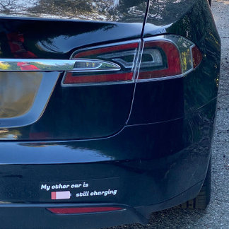 Electric Cars, meh! Bumper Sticker