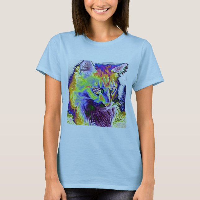 Electric Cat T-Shirt (Front)