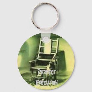 electric chair, Perfect Execution keychain