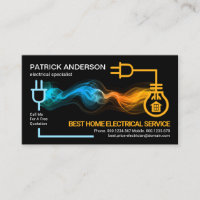 Electric Circuit Lightning Powers Bulb Electrician