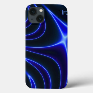 Electric Cobalt Blue Abstract iPad Case