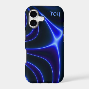 Electric Cobalt Blue Abstract iPhone 5 Case