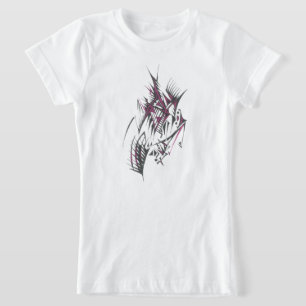 Electric Colourful Abstract Tribal Tattoo Art T-Shirt