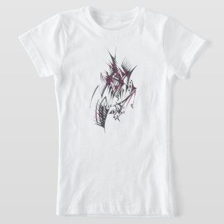Electric Colourful Abstract Tribal Tattoo Art T-Shirt