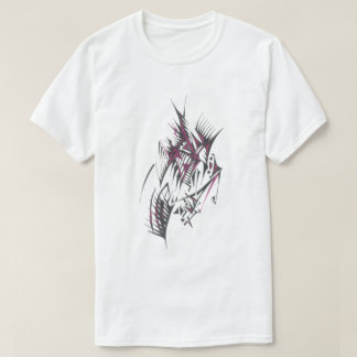 Electric Colourful Abstract Tribal Tattoo Art T-Shirt