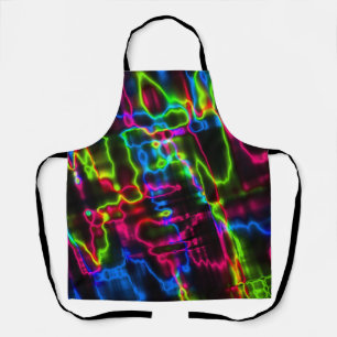 Electric Current Apron in Neon Colours