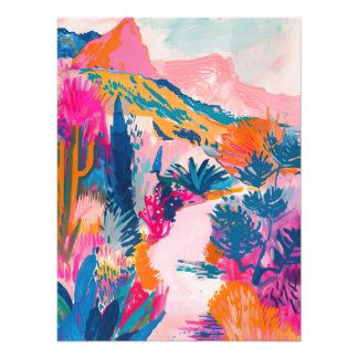 Electric Desert Trail Photo Print