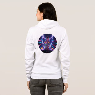 Electric DJ Vibe Full-Zip Hoodie ⚡🎧