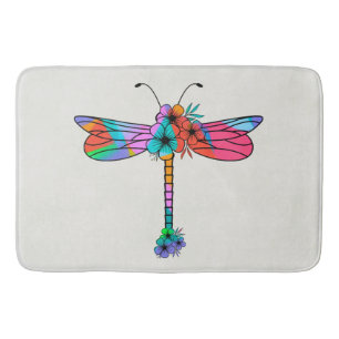 Electric Dragonfly A Bath Mat