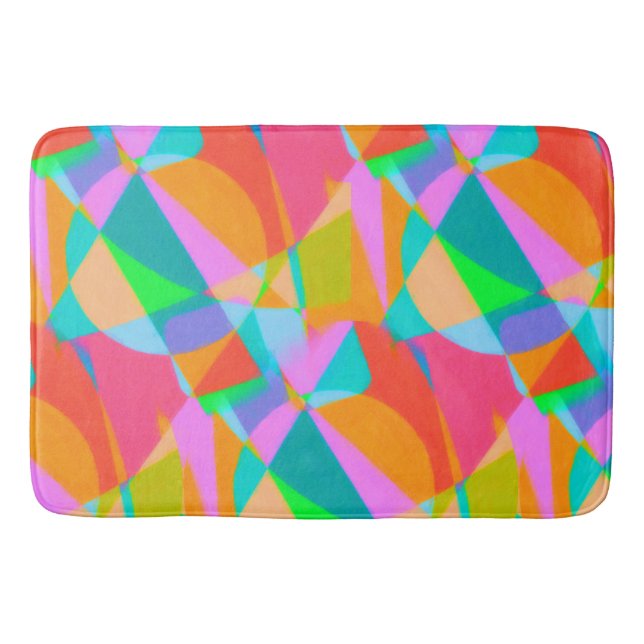 Electric Dragonfly B Bath Mat (Front)