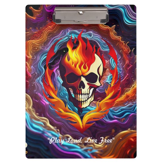 "Electric Dream Festival" Clipboard (Front)