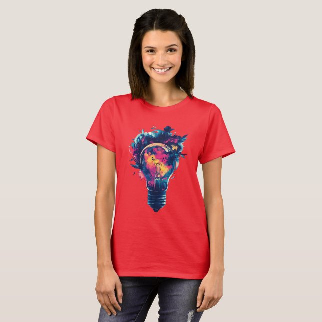 Electric Dreams: Ignite Your Mind T-Shirt (Front Full)