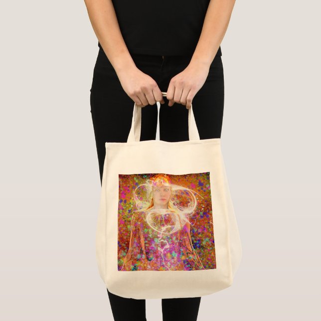Electric Dreams Large Tote Bag (Front (Product))