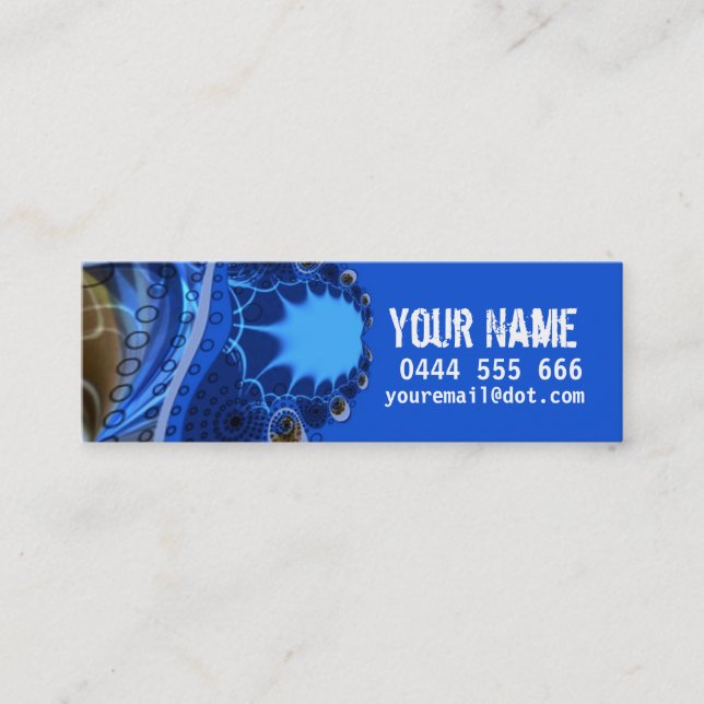 ELECTRIC Fractal Profile Card (Front)