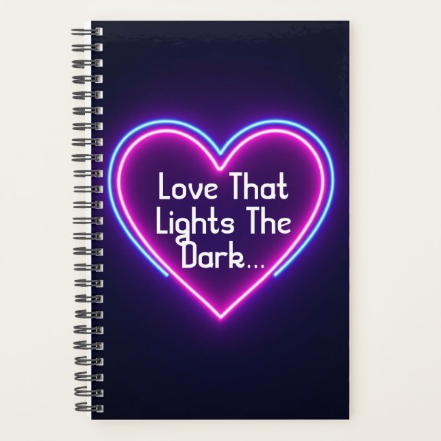 Electric Glow of Love Planner (Front)