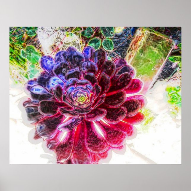 Electric Glow Poster (Front)