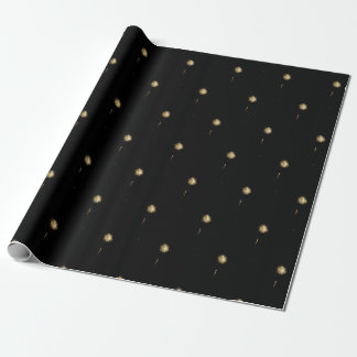 Electric Gold Firework iPhone Wallet Case Wrapping Paper
