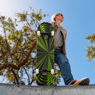 Electric  Green - Customised Skateboard