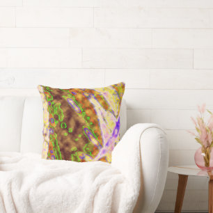 Electric Green Organic Cushion