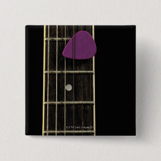 Electric Guitar 10 15 Cm Square Badge