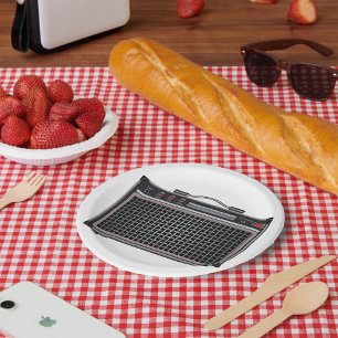 Electric Guitar Amplifier Paper Plate